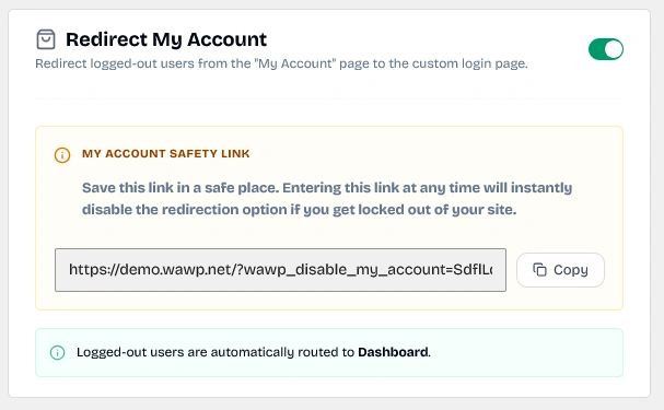 WooCommerce Handover Control