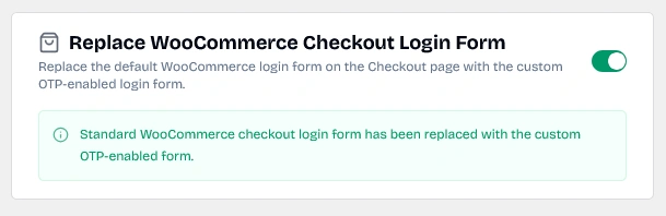 WooCommerce Checkout Login Form Replace
