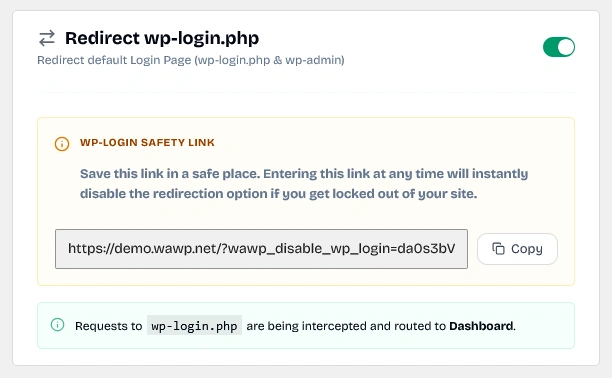 Native Login Redirect Barrier