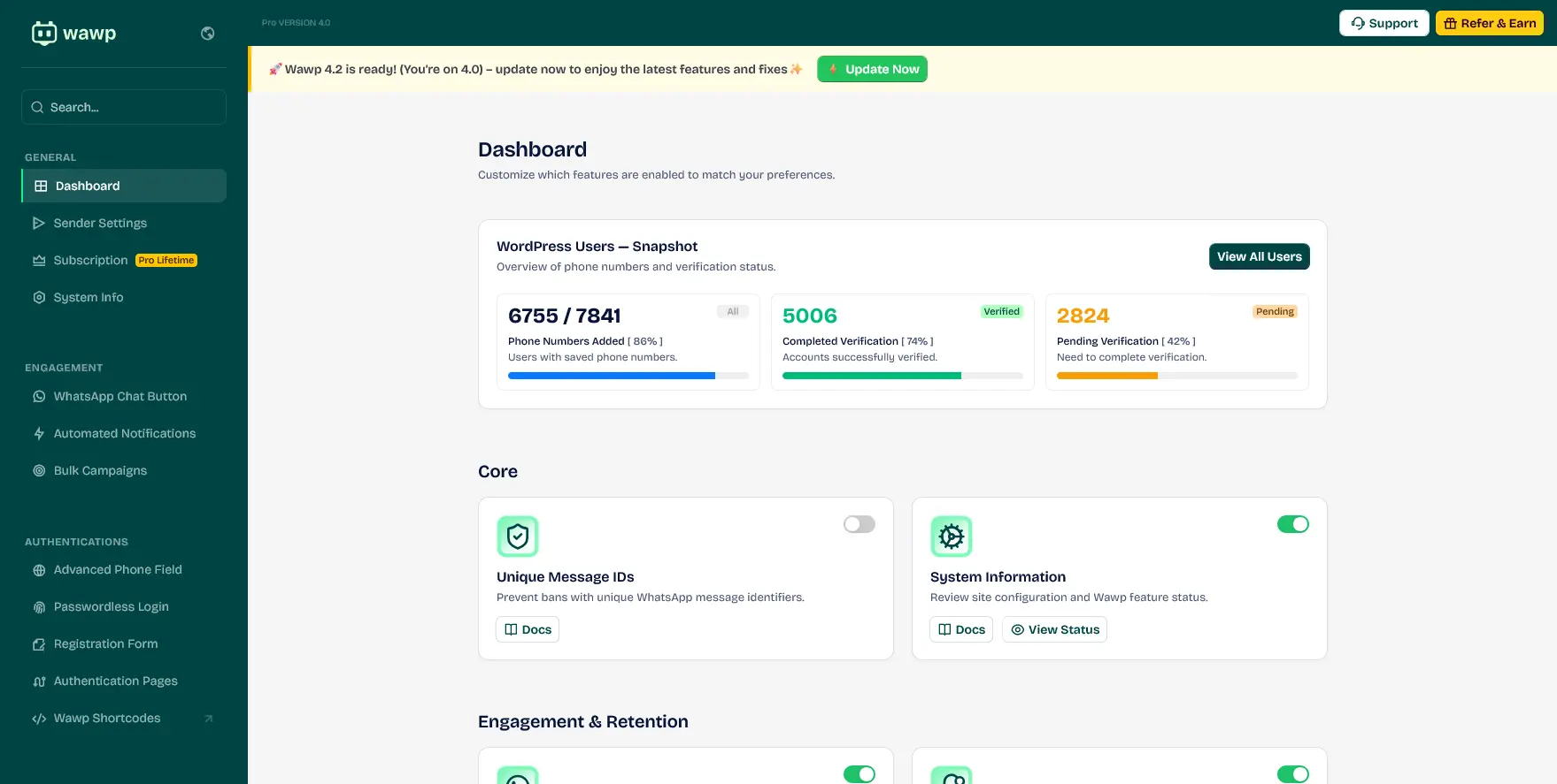 News and Updates for Wawp WordPress Plugin | Wawp Help Center