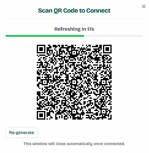 مسح رمز qr على wawp
