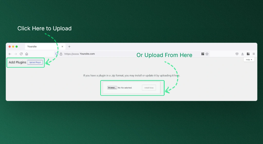 Upload Plugin