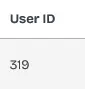 عمود ID المستخدم