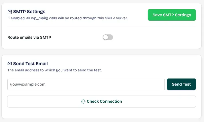 إعدادات إيميلات الـ SMTP 1
